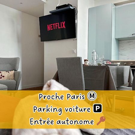 Appartement Entier Calme - Parking Free - Proche Paris Et Chateau - Wifi Hd Vincennes Ngoại thất bức ảnh